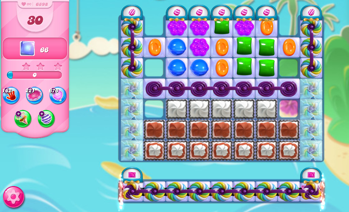 Candy Crush Saga level 6898