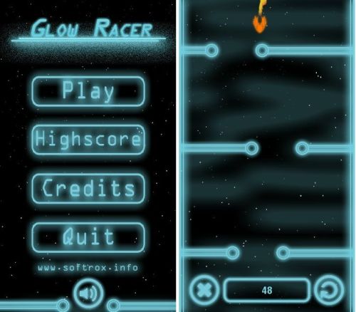 space racer. steering your space racer