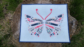 Butterfly mini quilt
