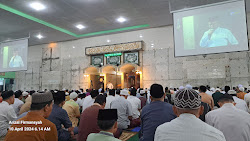 Sholat Ied di Masjid Agung Baiturrahman Kepanjen Dihadiri Bupati Malang