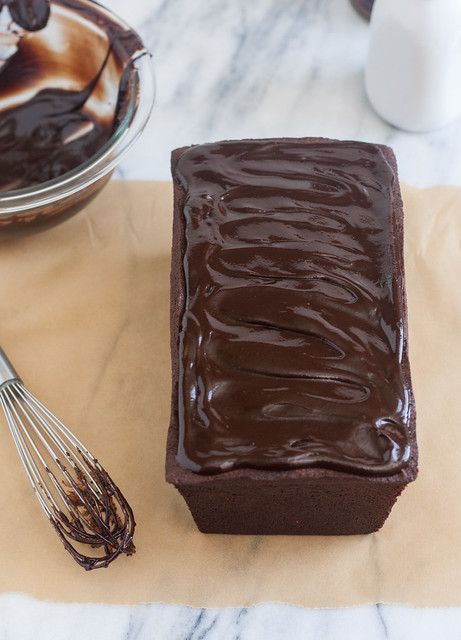 Glazed Chocolate Pound Cake