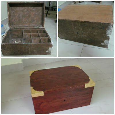 refinish wooden box