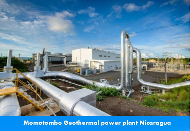 Momotombo Geothermal power plant Nicaragua