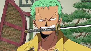 ワンピース アニメ エニエスロビー編 295話 ロロノア・ゾロ Roronoa Zoro | ONE PIECE Episode 295 Enies Lobby