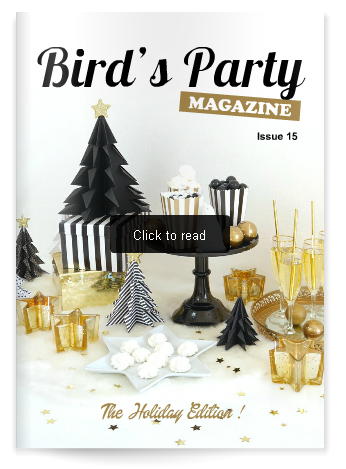 Bird's Party Magazine - Holiday Party & Gift Guide 2016 | BirdsParty.com