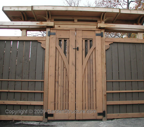 Wood Fence Gates Designs