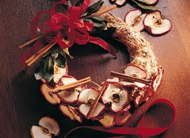 Christmas Cinnamon Apple Wreath