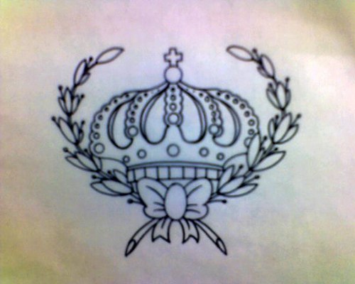 crown tattoos