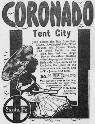 Coronado Tent City 1909