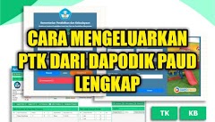 Cara Mengeluarkan PTK Yang Mutasi, Meninggal Atau Mengundurkan Diri Di Dapodik PAUD Terbaru