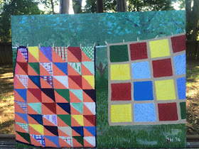 Caryl Lynne's Crafts: "Quilts" Painting