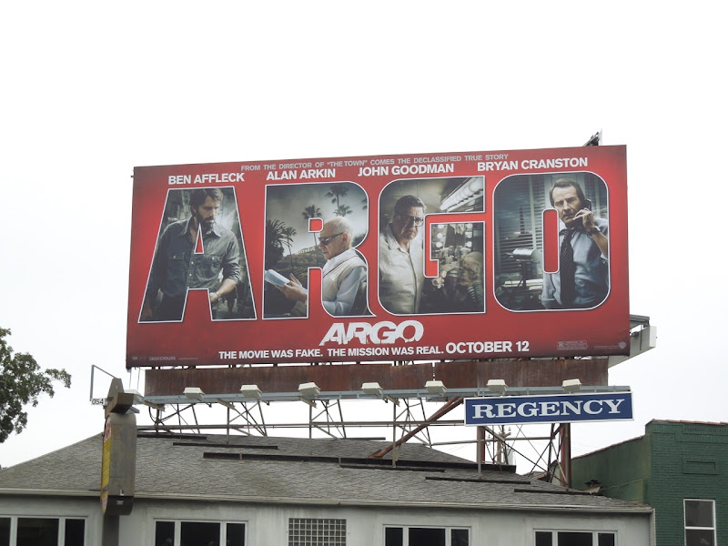 Argo movie billboard