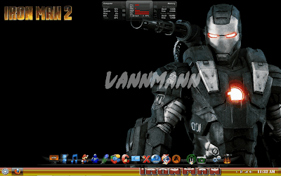 IRON MAN 2 THEME WINDOWS 7