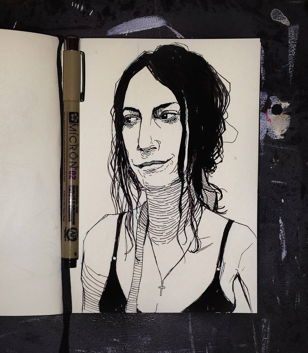 Patti Smith portrait illustration