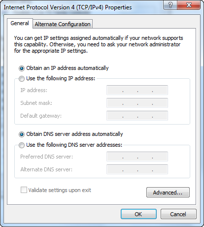 Cara Setting / Mengganti IP Address Pada Komputer OS Windows