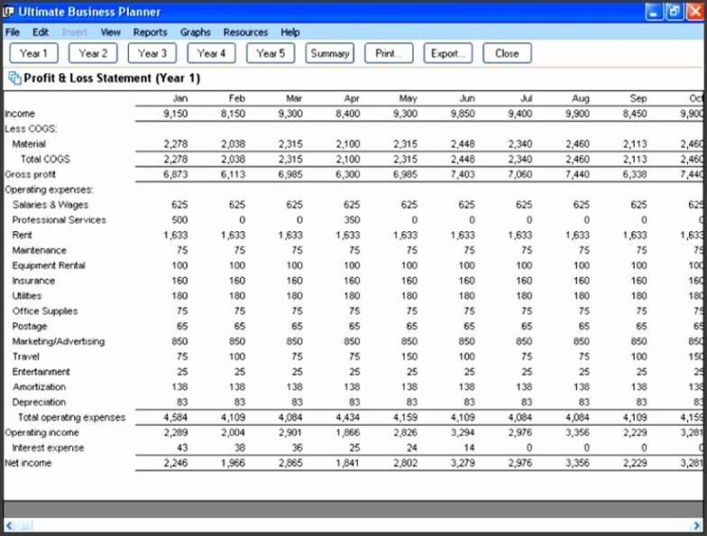 Financial Plan Template Free Spreadsheet Templates for ...