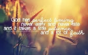God's Timing