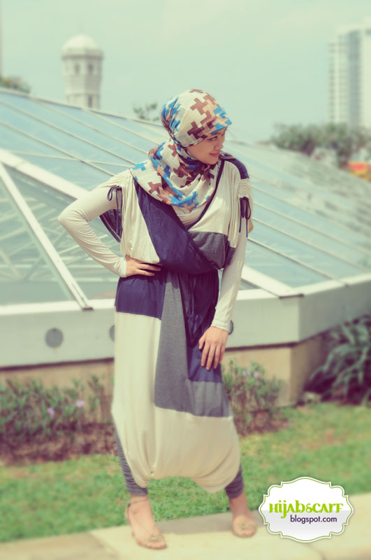 Style Spotted : Mrs. Anneke Scorpy Part I - Hijab Scarf