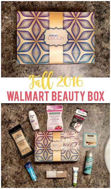 Fall 2016 Walmart Beauty Box Review--Is it worth $5?