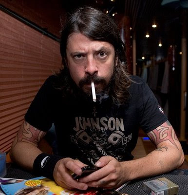 Dave Grohl I salute you And ink before a Tuesday too 