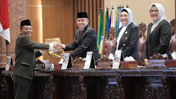 Pj Gubernur Fatoni Terima Rekomendasi DPRD Sumsel Terhadap LKPJ Gubernur Sumsel TA 2023