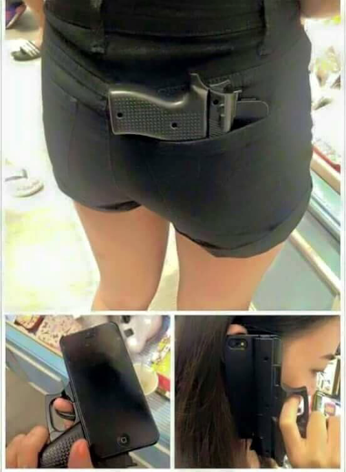 iPhone Gun Case