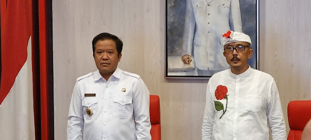   Secara Virtual Bupati Bangli Hadir Dalam Rapat Kordinasi  Nasional Inspektur Seluruh Indonesia