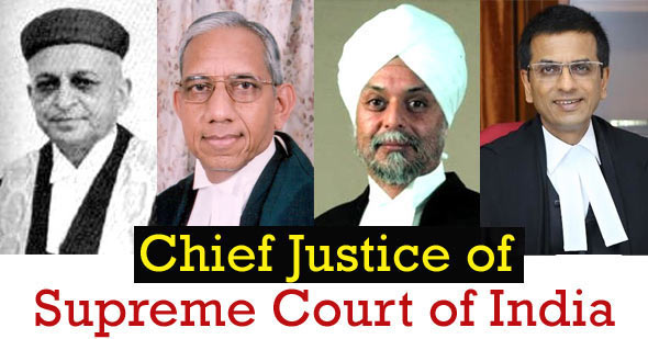 Chief Justice of Supreme Court in India