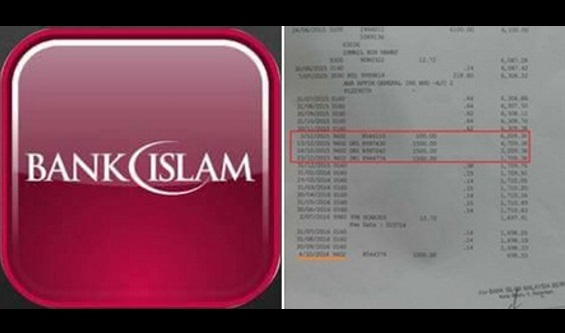 HATI-HATI JIKA ADA AKAUN BANK ISLAM!! lesap rm 4600 dalam sekelip mata-anak mangsa