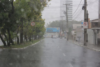 Alerta laranja de perigo de chuvas intensas para 104 municípios da Paraíba inicia nessa segunda-feira, prevê Inmet