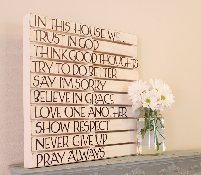 DIY Pallet Wall Art