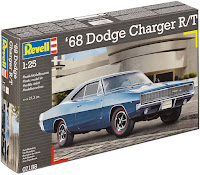 Revell 1/25 '68 DODGE CHARGER R/T (07188) Colour Guide & Paint Conversion Chart