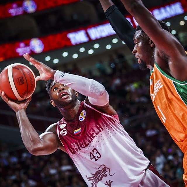 BALONCESTO: Venezuela ganó su primer partido al derrotar a Costa de Marfil 85 a 71 en mundial China 2019.