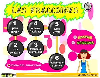 Resultado de imagen para fracciones interactivas para niÃ±os