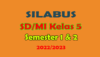 Silabus SD Kelas 5 Semester 1  Silabus SD Kelas 1 Semester 2 Kurikulum 2013 Revisi