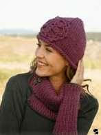 Patron gorro de punto, Hat knitting pattern