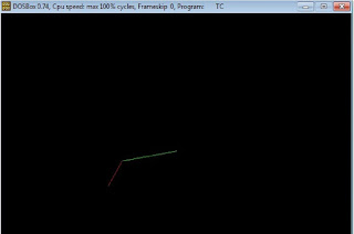 Computer Graphics, C program for Rotation of two lines about about their joints