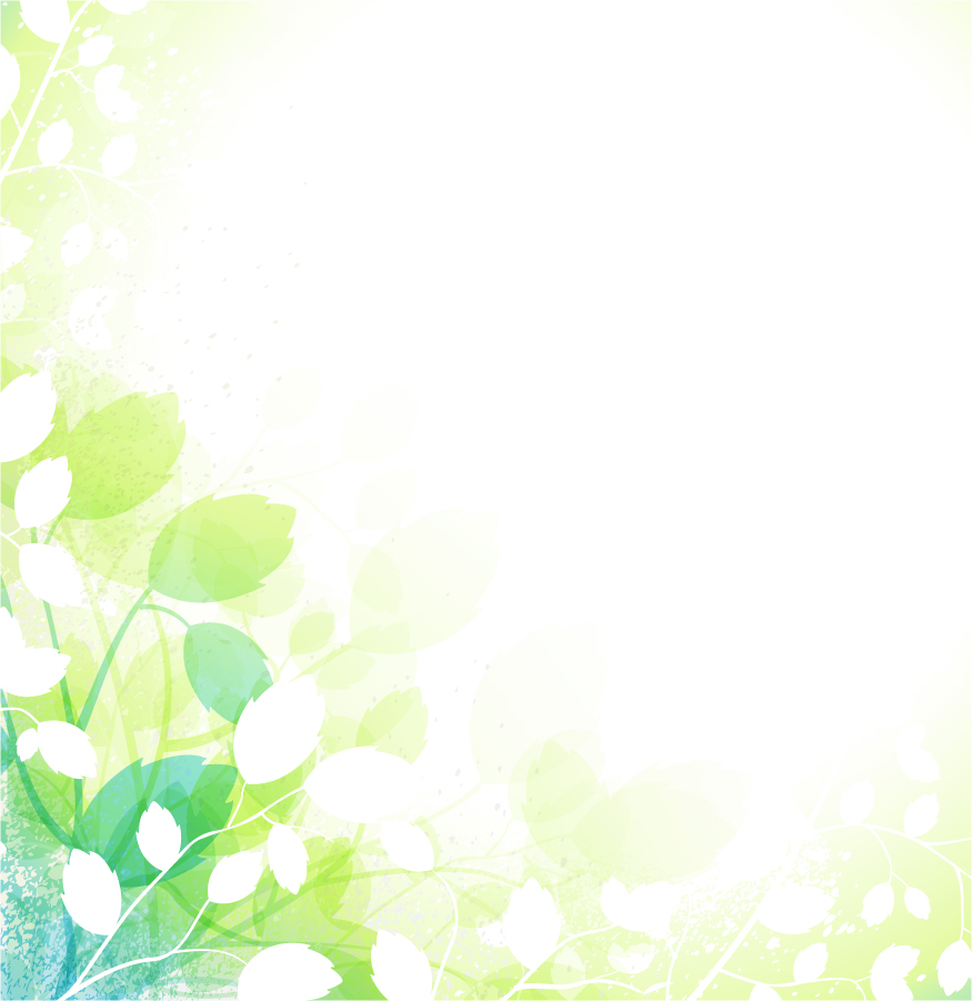 Free Vector がらくた素材庫 爽やかな春の背景 Fresh Spring Vector Background