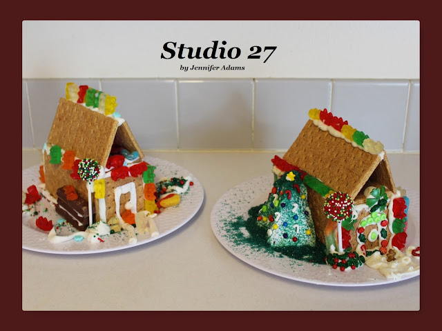 Kid Friendly Gingerbread Houses