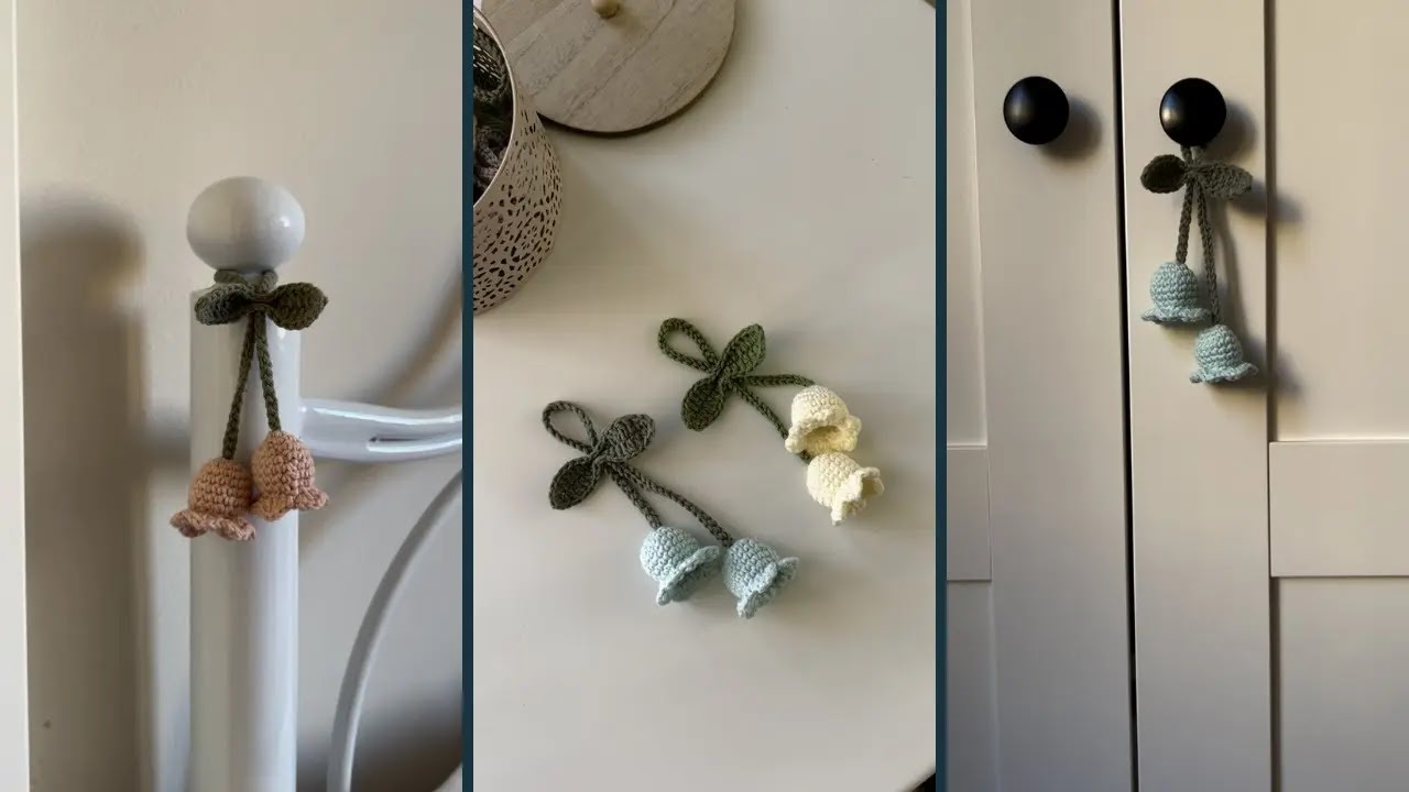 Cómo Tejer Fácil y Rápido Lirio de los Valles a Crochet para Decorar