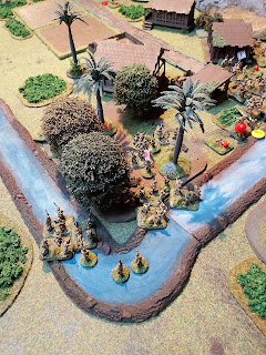 The flanking Japanese are held up by the river and jungle