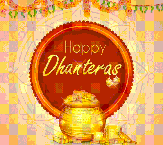 Happy Dhanteras GIFs for Whatsapp 2018