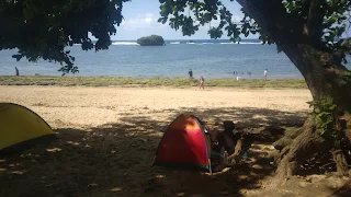 Camping di Pantai Kondang Merak