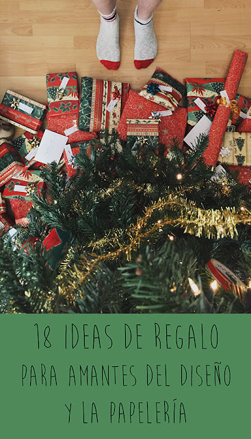 18 ideas de regalo para amantes del diseño y la papelería