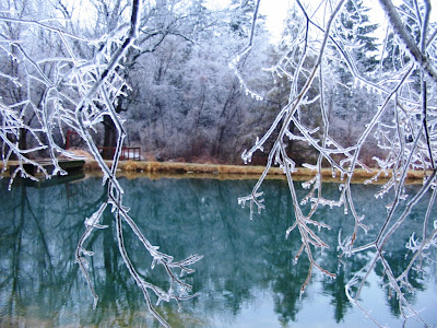 Shippensburg Snow at the Duck Pond