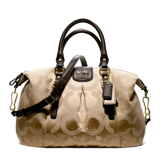 COACH Juliette Madison Optic Art Sateen Handbag 21124