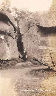 Millard Davis at Devil's Den, Gettysburg