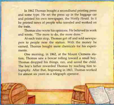 sample page 2 from A Picture Book of Thomas Alva Edison by David Adler