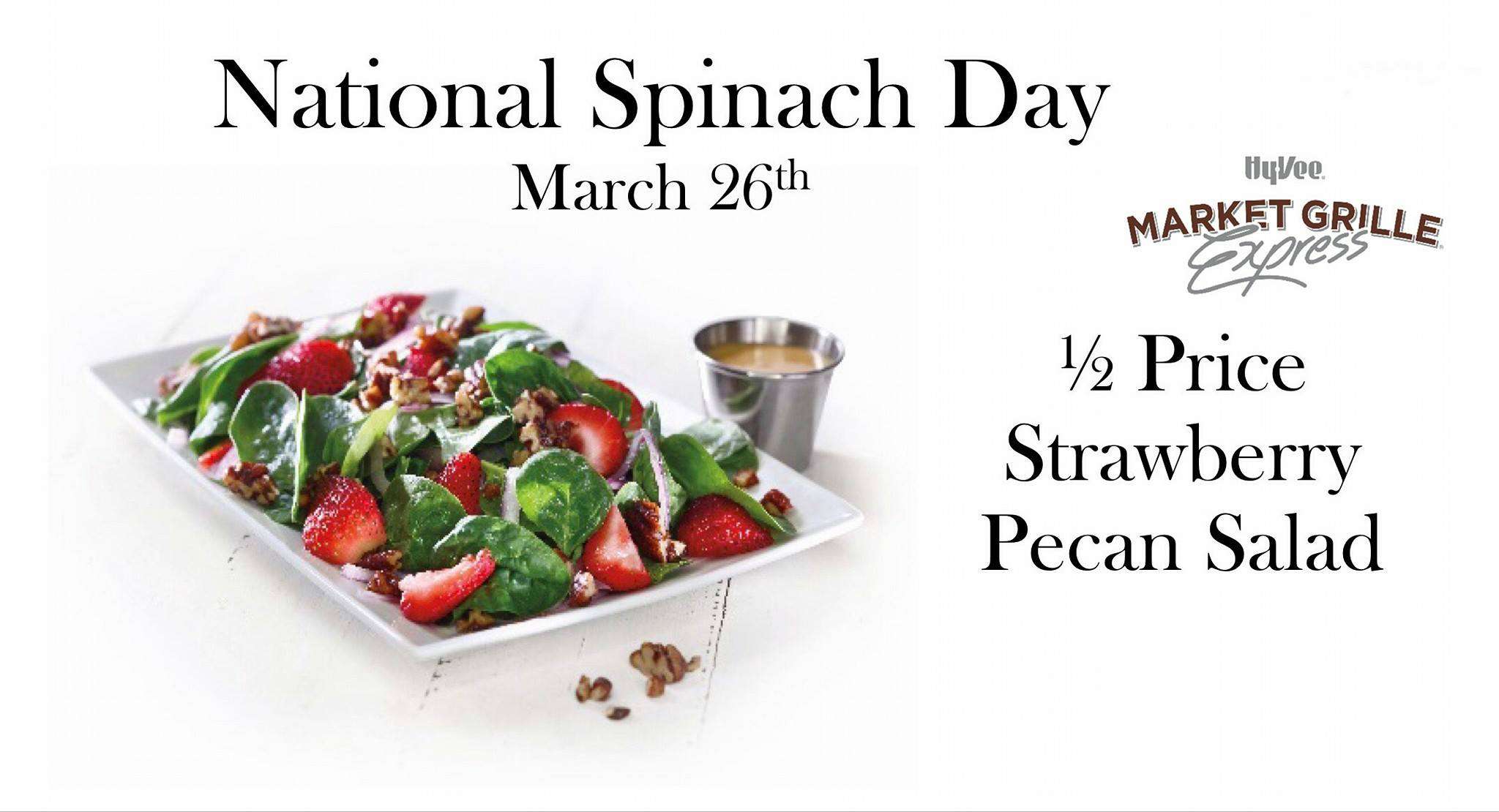 National Spinach Day Wishes Photos