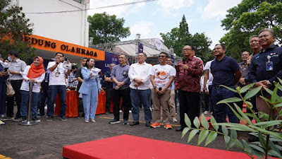 Pos Indonesia Menanam AKHLAK 27.600 Pohon Serentak dan Launching ULBI